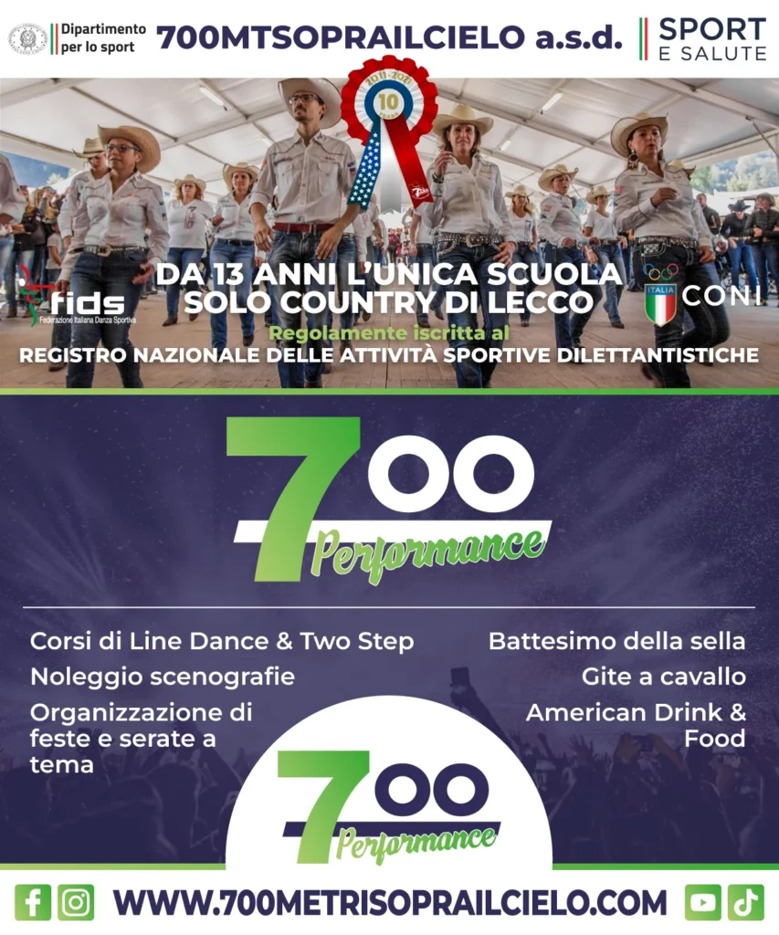 700 Performance locandina